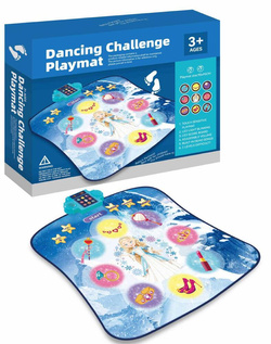 MATA MUZYCZNA DO TAŃCA KSIĘŻNICZKI ZABAWKA GRA TANECZNA DLA DZIECI PIANINO