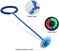 HULA HOP NA NOGĘ SKIPPER SKAKANKA DLA DZIECI + LED