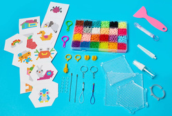 KORALIKI WODNE AQUA MAGIC BEADS SZABLONY WZOR 3000