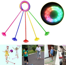 HULA HOP NA NOGĘ SKIPPER SKAKANKA DLA DZIECI + LED