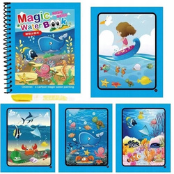 KOLOROWANKA MALOWANKA Z PISAK WODNY NA WODĘ KSIĄŻECZKA WODNA DO MALOWANIA