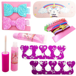 ZESTAW KOSMETYKÓW DO MAKIJAŻU I PAZNOKCI KOSMETYCZKA MASKA LAKIER XXL Maska