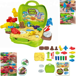 MASA PLASTYCZNA W WALIZCE ZESTAW KREATYWNY WALIZKA