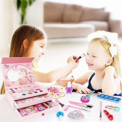 Kosmetyki zestaw do makijażu kuferek na prezent dla dziewczynki dzieci