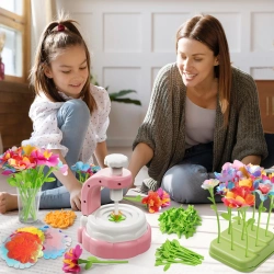 MASZYNKA DO ROBIENIA KWIATÓW ZESTAW KWIATY OGRÓD BUKIET 3D DLA DZIEWCZYNKI