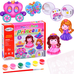 Kreatywny zestaw magnesy księżniczka ZA3771