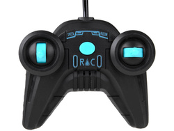 Auto zdalnie sterowane Policja dym światło RC0596