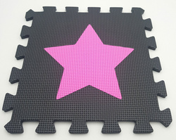 DUŻA MATA PIANKOWA 52 PUZZLE GRUBA XXL BEZPIECZNA