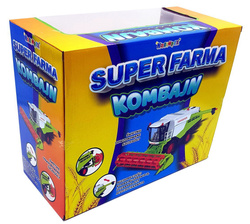 KOMBAJN zbożowy TRAKTOR zabawka dla dzieci bizon