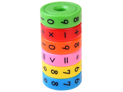 Magnetyczna Kostka Matematyczna Walec Obrotowy Do Nauka Liczenia Dla Dzieci