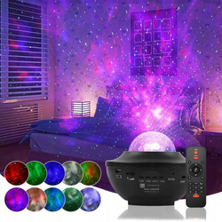 PROJEKTOR GWIAZD STAR RZUTNIK LAMPKA NOCNA GŁOŚNIK LED USB BLUETOOTH PILOT