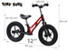 Rowerek biegowy Tiny Bike gumowe koła 10cal SP0662