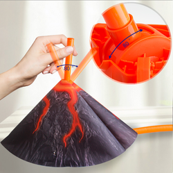 Zabawka Rakieta Kosmiczna Zestaw 3 Dinozaury z Regulacją Wyrzutnia Wulkan