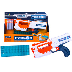 Pistolet KARABIN Zestaw NA PIANKOWE NABOJE Okulary