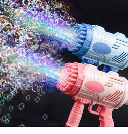 Pistolet do Robienia Baniek NA BAŃKI MYDLANE AUTOMAT MASZYNA Baterie + PŁYN