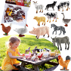 ZWIERZĘTA DOMOWE ZESTAW FIGUREK ZWIERZĄT DOMOWYCH FIGURKI FARMA DO ZABAWY