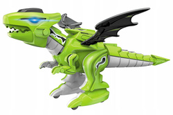 DINOZAUR ZABAWKA STEROWANY NA PILOT SMOK Z LED CHODZI jak ROBOT NA BATERIE