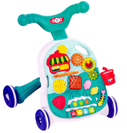 CHODZIK PCHACZ STOLIK EDUKACYJNY INTERAKTYWNY PANEL KOSZY 5W1 DLA DZIECI