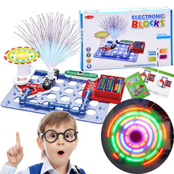 Zestaw Mały Elektronik świecący Zabawka edukacyjna do nauki elektroniki