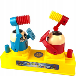 GRA DLA DWOJGA ZBIJAK MŁOCIARZE BITWA POJEDYNEK DLA DZIECI 3-6 BEZ BATERII