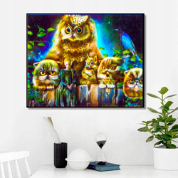 Haft Diamentowy Mozaika WIECZNY OBRAZ Zestaw 5D