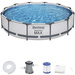 Bestway Basen STELAŻOWY 6,473L 366x76cm 7w1 pompa 56416