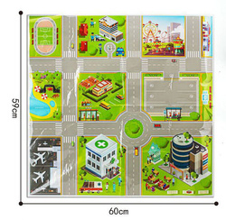 ZESTAW AUTEK z napędem W WALIZCE KUFEREK AUT Metalowe RESORAKI ZNAKI i MATA
