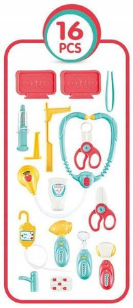 DUŻY ZESTAW LEKARSKI MUZYCZNY MAŁY LEKARZ DOKTOR W WALIZCE