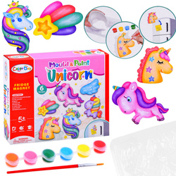 Kreatywny zestaw magnesy Unicorn Zrób to samZA3772