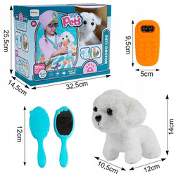 ZESTAW MAŁY DOKTOR LEKARZ WETERYNARZ PIESEK AKCESORIA OPIEKA PREZENT