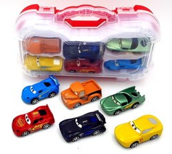 AUTA z napędem W WALIZCE GARAŻ WALIZKA Autka cars NAPĘD zestaw na prezent