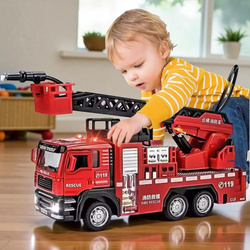 Metalowa Straż Pożarna SAMOCHÓD STRAŻACKI AUTO ZABAWKA dla chłopca dziecka