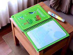 KOLOROWANKA MALOWANKA Z PISAKIEM WODNYM NA WODĘ KSIĄŻECZKA WODNA MALOWANIA