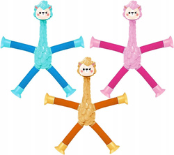 POP TUBE RURKA DO ROZCIĄGANIA Z PRZYSSAWKAMI ZABAWKA ANTYSTRESOWA LAMA