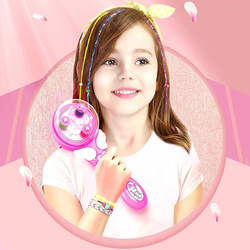 ZAPLATARKA do Warkoczy WŁOSÓW Gumki Zaplatacz