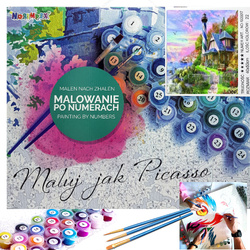 Obraz do MALOWANIE PO NUMERACH Na Krośnie Prezent