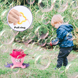 OŚMIORNICA AUTOMAT do Robienia Baniek NA BAŃKI MYDLANE MASZYNA Baterie PŁYN