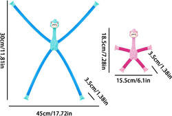POP TUBE RURKA DO ROZCIĄGANIA Z PRZYSSAWKAMI ZABAWKA ANTYSTRESOWA LAMA