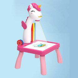 Projektor STOLIK do nauki rysowania tablica rzutnik zabawka malowania pisak