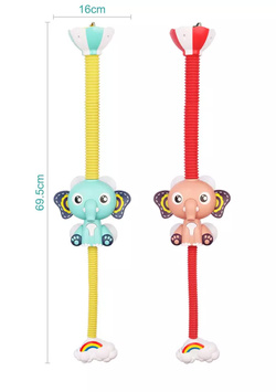 PRYSZNIC SŁOŃ ZABAWKA DO KĄPIELI DLA DZIECI ZABAWA W WANNIE FONTANNA WODY