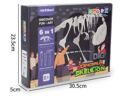 Wykopaliska dinozaury Zestaw do wykopalisk 6w1 dla dzieci Zabawka EDU T-Rex