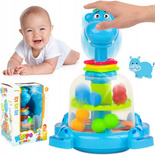 BĄCZEK INTERAKTYWNY HIPCIO KARUZELKA Z PIŁECZKAMI BĄK ZABAWKA DLA DZIECI