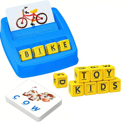 GRA EDUKACYJNA DOPASUJ LITERY SŁÓWKA SŁOWA DO NAUKI ANGIELSKIEGO DLA DZICEI