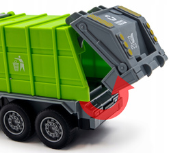 ŚMIECIARKA ZDALNIE STEROWANA DUZE AUTO NA PILOT ZABAWKA PREZENT DLA DZIECI