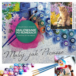 Obraz do MALOWANIE PO NUMERACH Na Krośnie Prezent