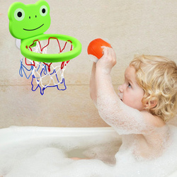 KOSZYKÓWKA ZABAWKA DO GRY W WANNIE WANNY KĄPIELI DLA DZIECI KOSZ 3 PIŁECZKI