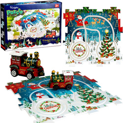 KOLEJKA CIUCHCIA OZDOBA ŚWIATECZNA ZABAWKA NA PREZENT I ŚWIĘTA DLA DZIECI