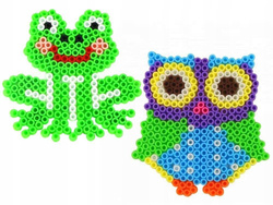 Koraliki Do Prasowania Zestaw XXXL Szablony kuferek PREZENT ŚWIĘTA GWIAZDKA