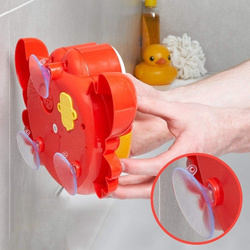 KRAB DO ROBIENIA PIANY DO KĄPIELI WANNY WODY MELODIA DLA DZIECI CZERWONY