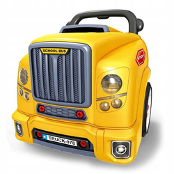 SILNIK CIĘŻARÓWKI AUTOBUS DO NAUKI SKRĘCANIA ZABAWKA AUTO MECHANIK WARSZTAT